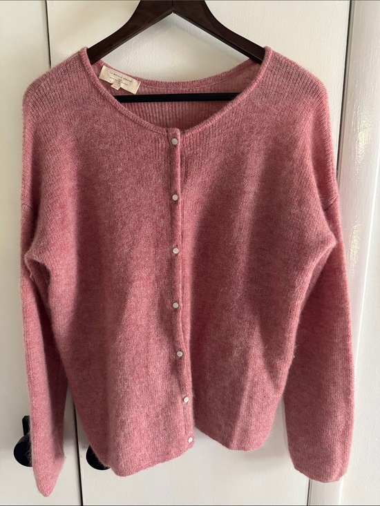 Sezane Sweaters - Sezane Gaspard Cardigan in rosewood